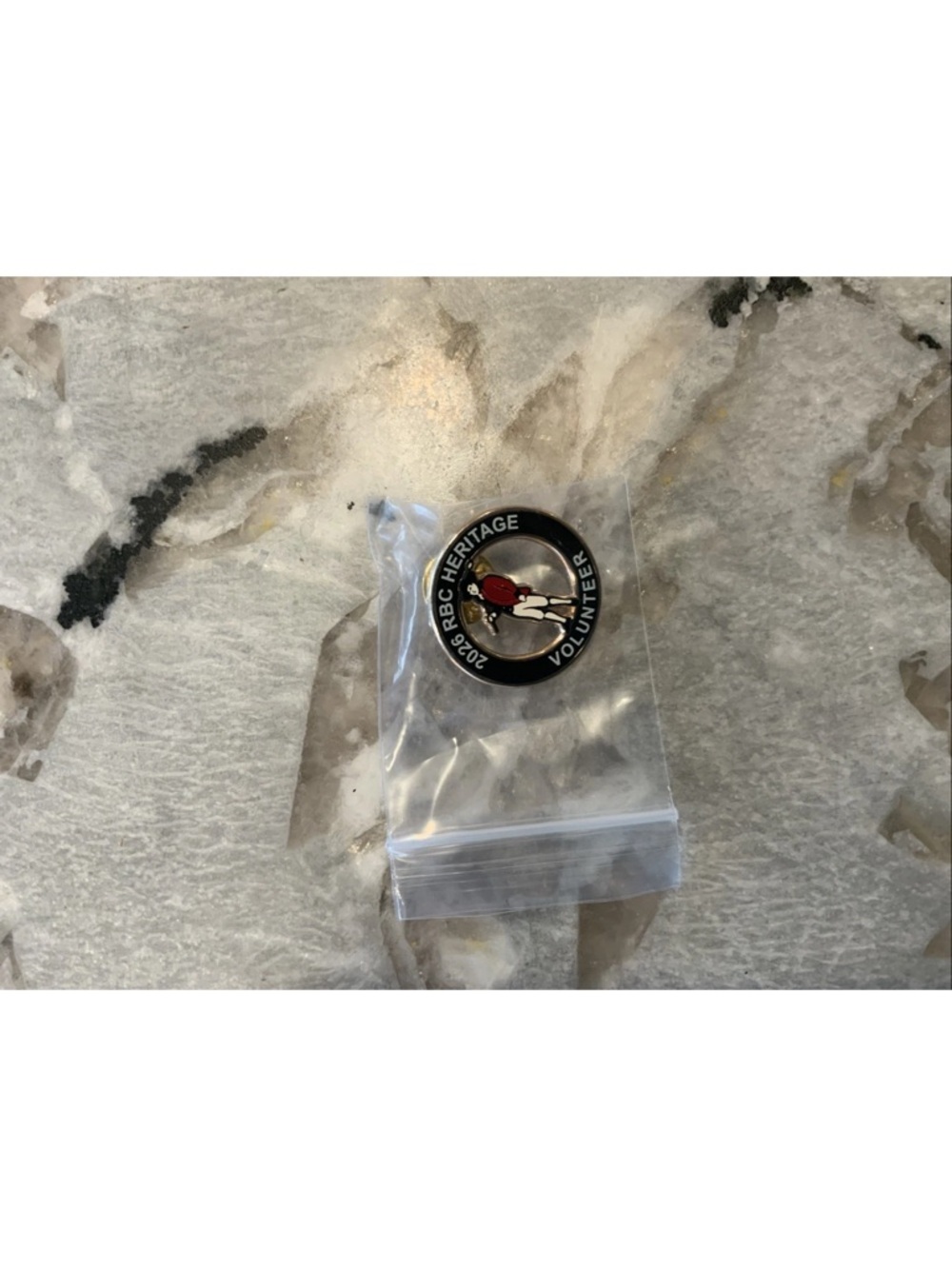 2026 RBC Heritage Volunteer Pin - Black, Red, White